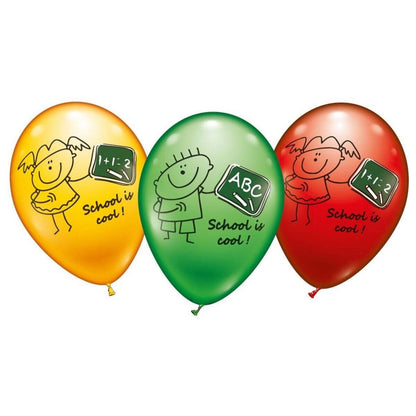 Karaloon Ballon School is cool Heliumqualität 6 Stück