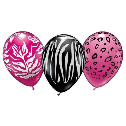 Karaloon Ballons Wild Animal Print 6 Stück
