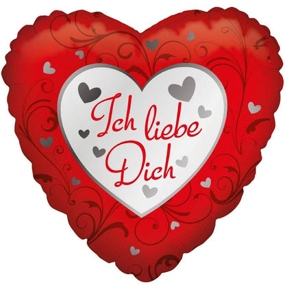 Karaloon Folienballon Ich liebe Dich