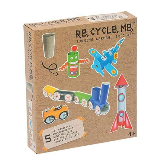 KD Bastelspaß für 5 Modelle Roboter, Flugzeug, Zug