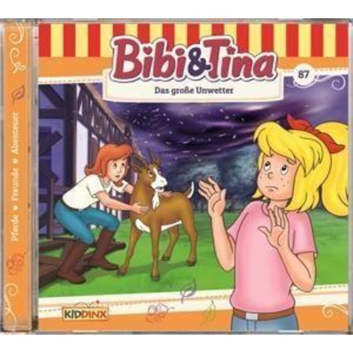 Kiddinx Hörspiel Bibi & Tina 87 Das große Unwetter