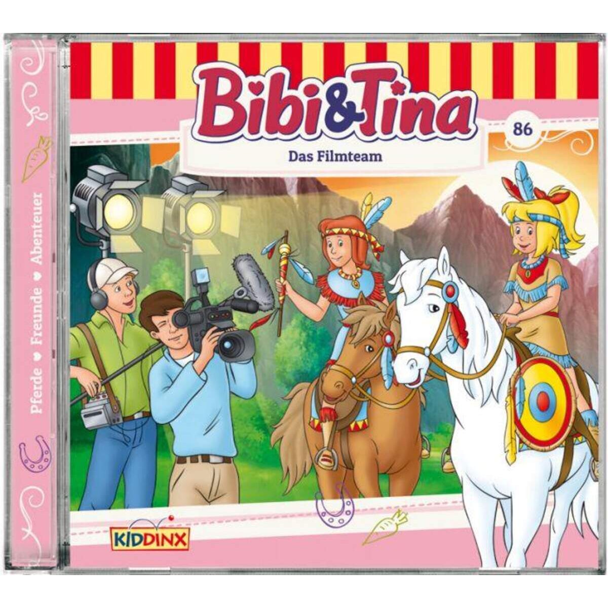 Kiddinx Hörspiel-CD Bibi & Tina, Folge 86 - Das Filmteam