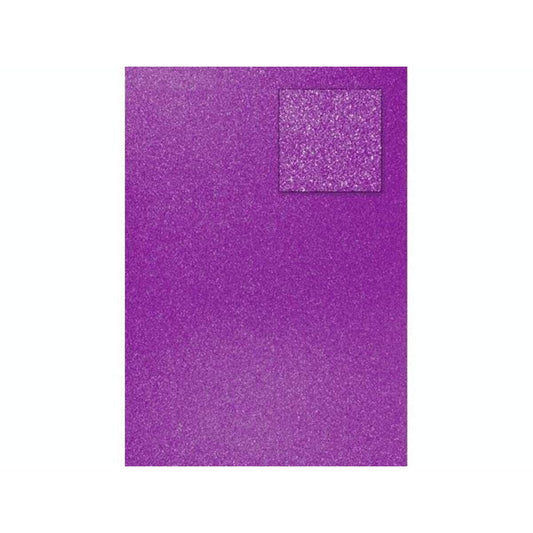 Knorr Prandell Glitterkarton, A4, 200g, violett
