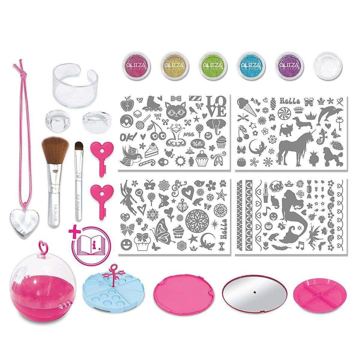 Knorrtoys GLITZA ART  Partyball inkl. 200 Tattoos
