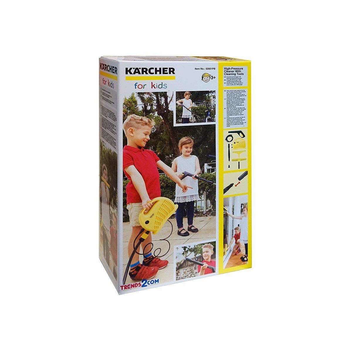 Knorrtoys KÄRCHER Kinder Hochdruckreiniger mit Zubehör, 7-teilig