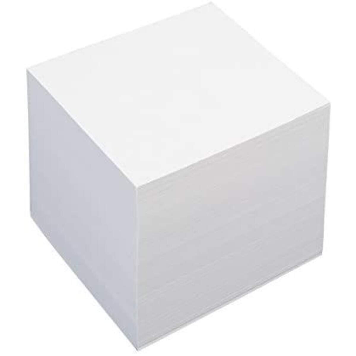 König & Ebhardt Zettelklotz, 9 x 9 x 9 cm, weiß, 700 Blatt