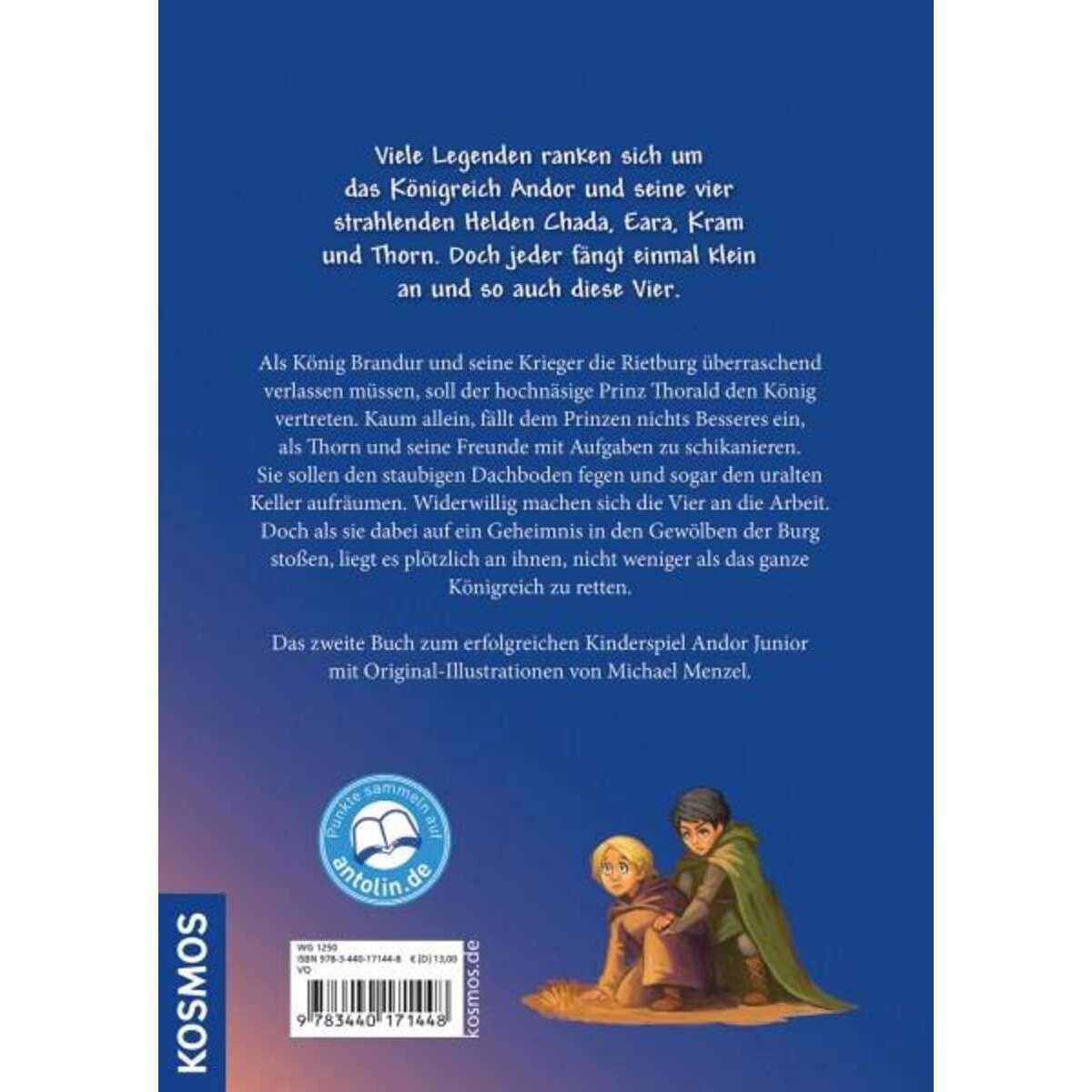 KOSMOS Andor Junior Buch - Der Sturm auf die Rietburg