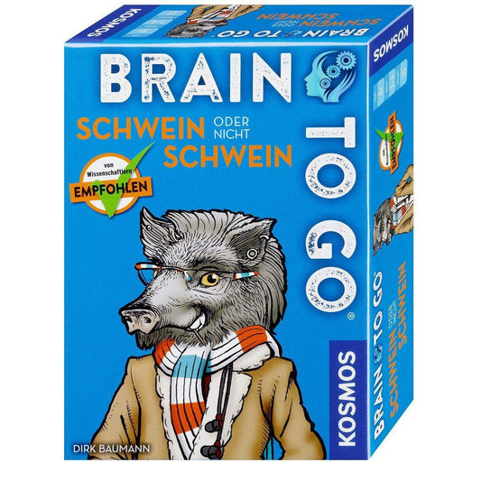 KOSMOS BRAIN TO GO® – Schwein oder nicht Schwein