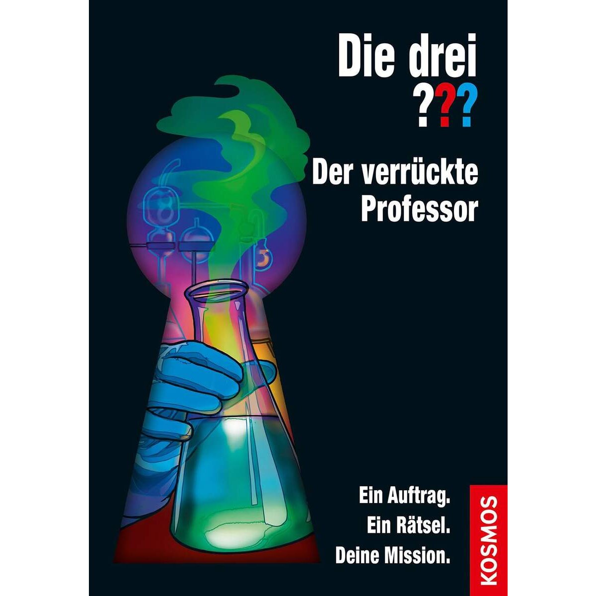 KOSMOS Buch Die drei ??? Der verrückte Professor