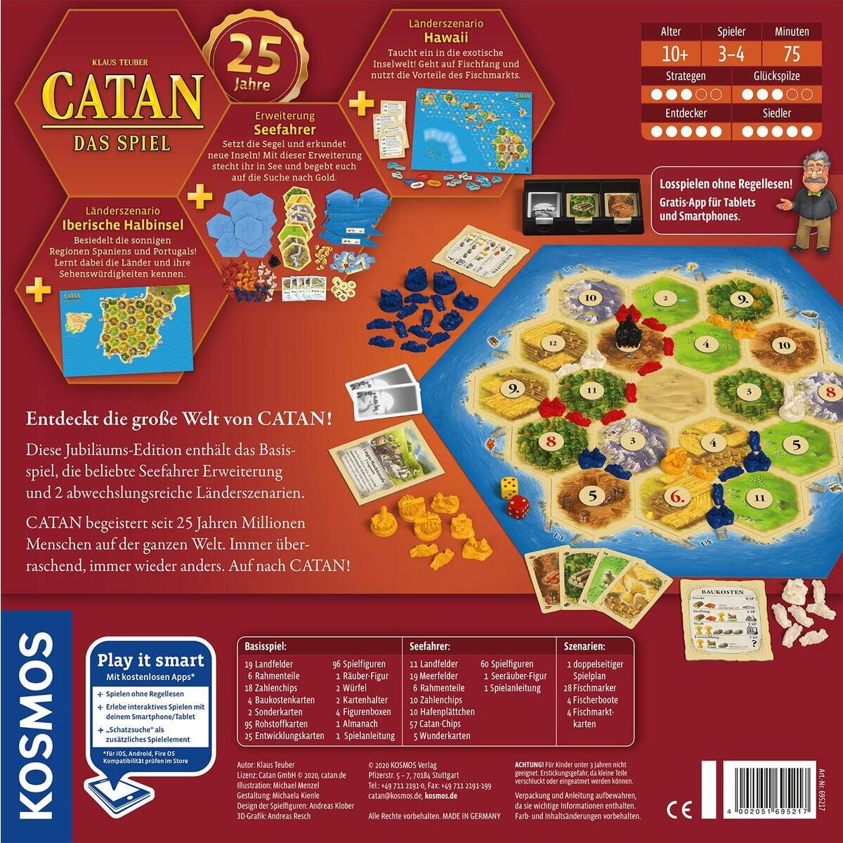 KOSMOS CATAN Jubiläums-Edition 2020