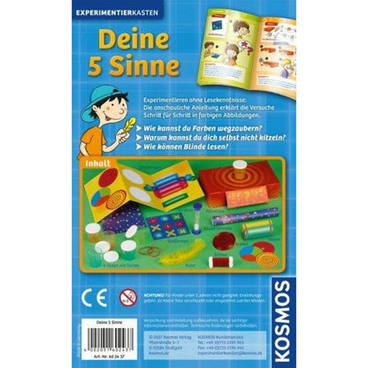KOSMOS Deine 5 Sinne, erste Experimente