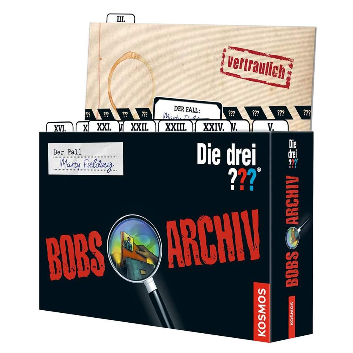 KOSMOS Die drei??? Bobs Archiv: Der Fall Marty Filding
