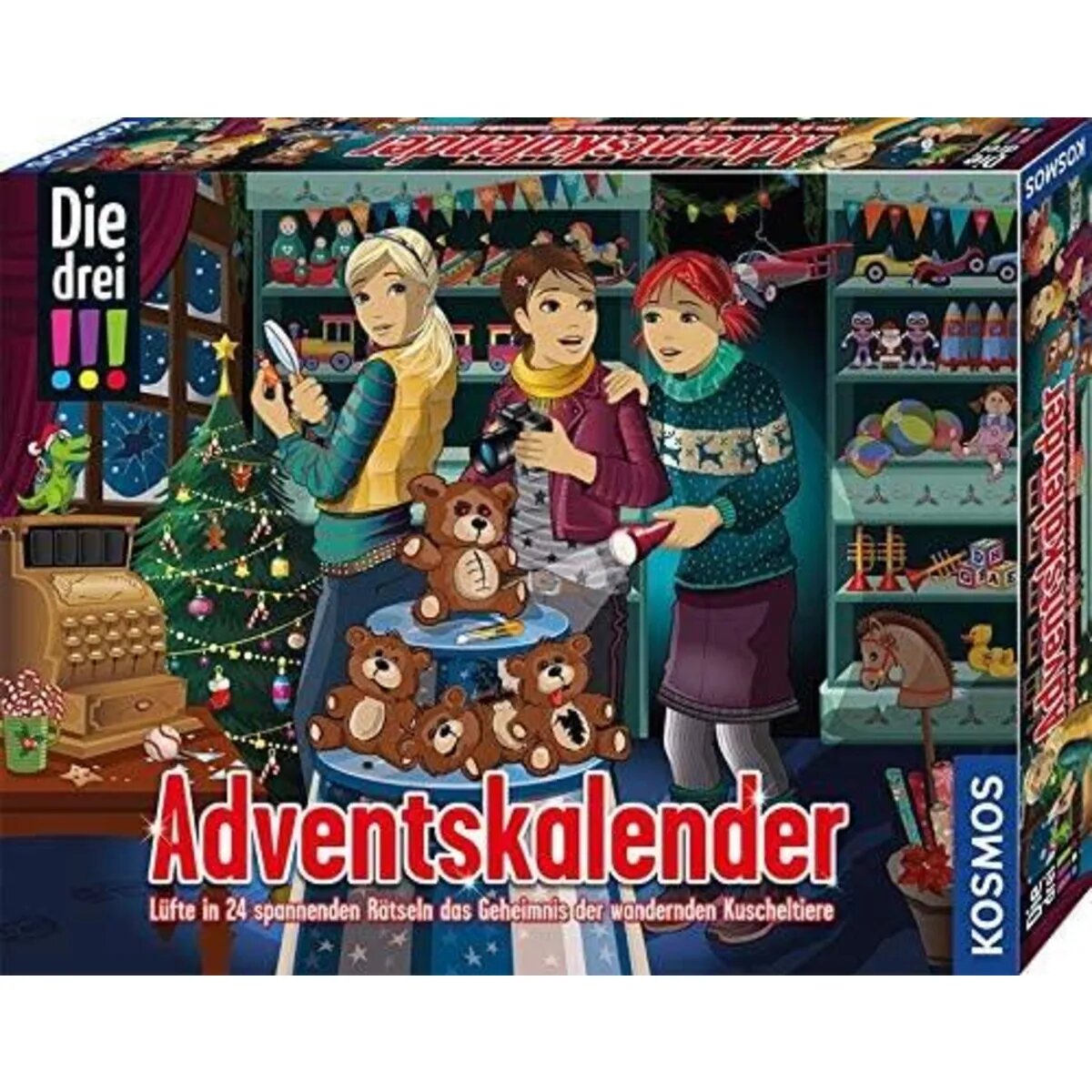 KOSMOS Die drei!!! Der Adventskalender 2020