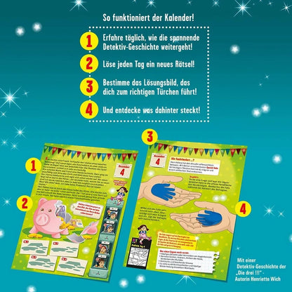 KOSMOS Die drei!!! Der Adventskalender 2020