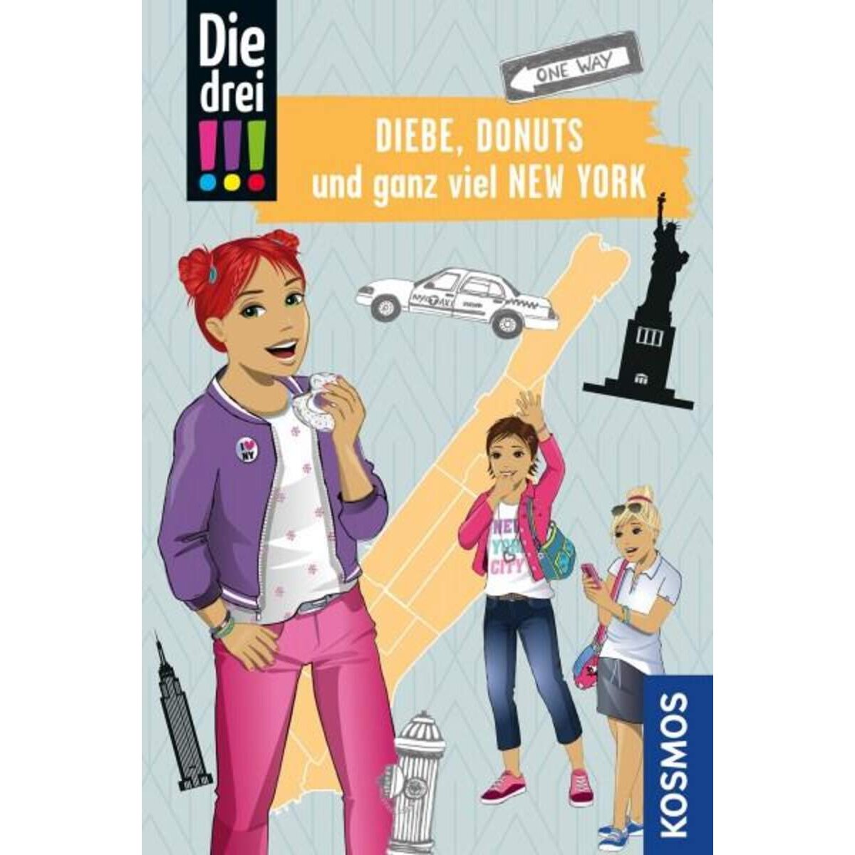 KOSMOS Die drei!!! Diebe, Donuts und ganz viel New York