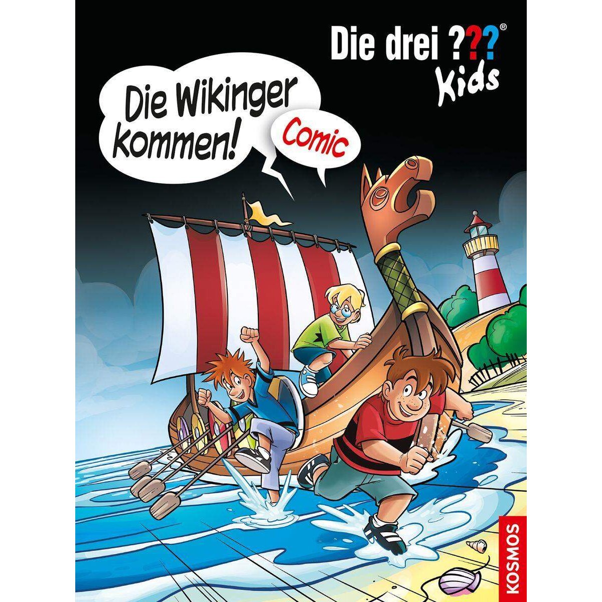 KOSMOS Die drei??? Kids, Die Wikinger kommen!