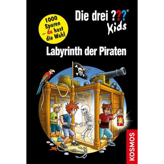 KOSMOS Die drei??? Kids Labyrinth der Piraten, Band 19
