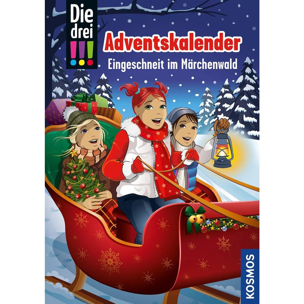 KOSMOS Die drei!!! Märchenwald Buch Adventskalender