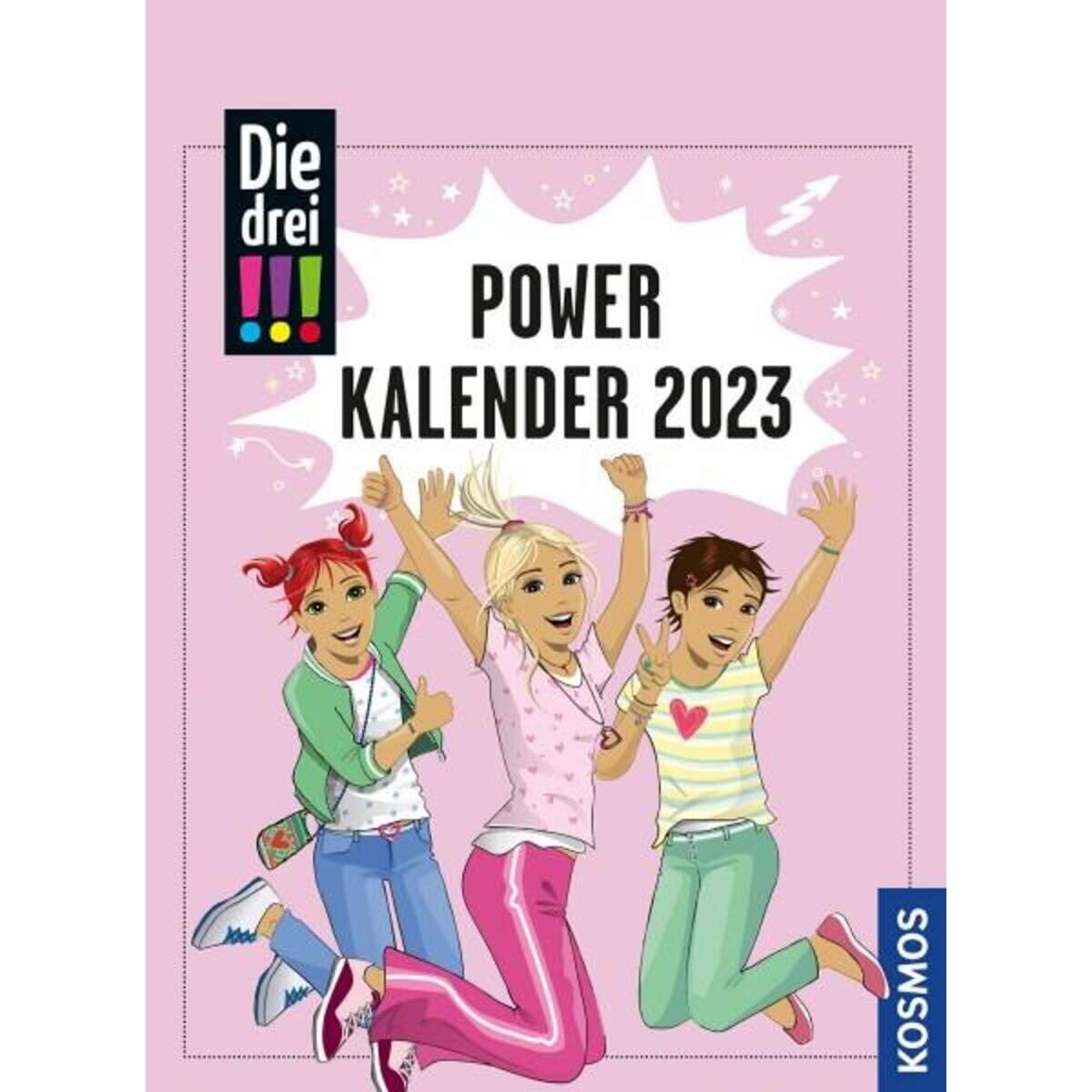 KOSMOS Die drei!!! Powerkalender 2023