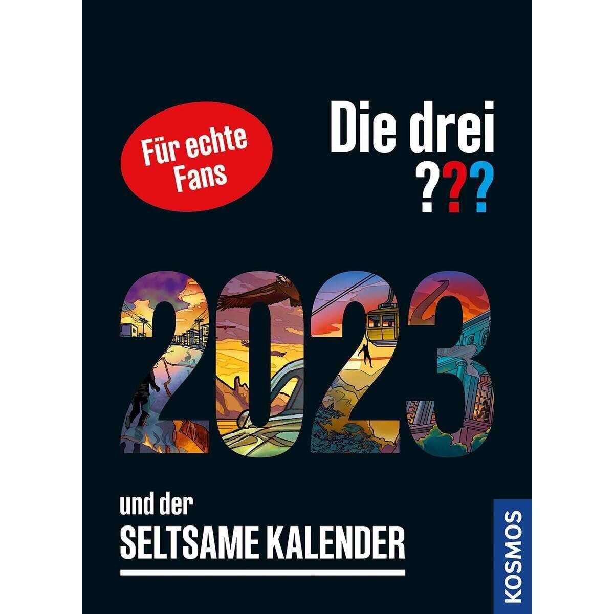 KOSMOS Die drei??? und der seltsame Kalender 2023