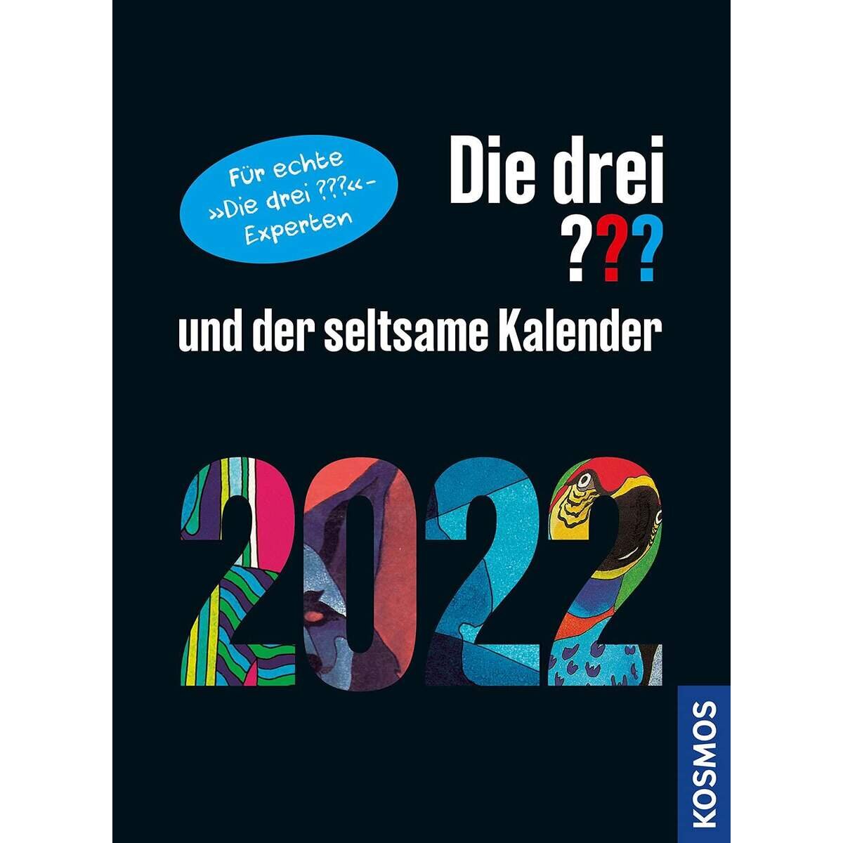 KOSMOS Die drei??? und der seltsame Kalender 2022