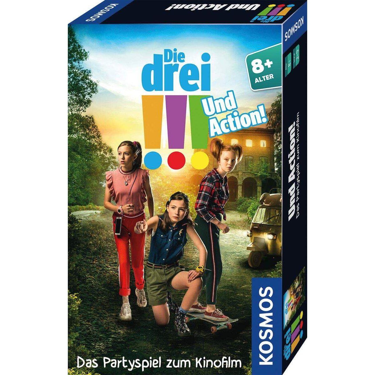 KOSMOS Die drei!!! Und Action! Mitbringspiel