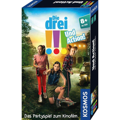 KOSMOS Die drei!!! Und Action! Mitbringspiel