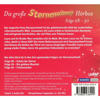 KOSMOS Die große Sternenschweif CD Hörbox mit 3 Folgen, 28 - 30