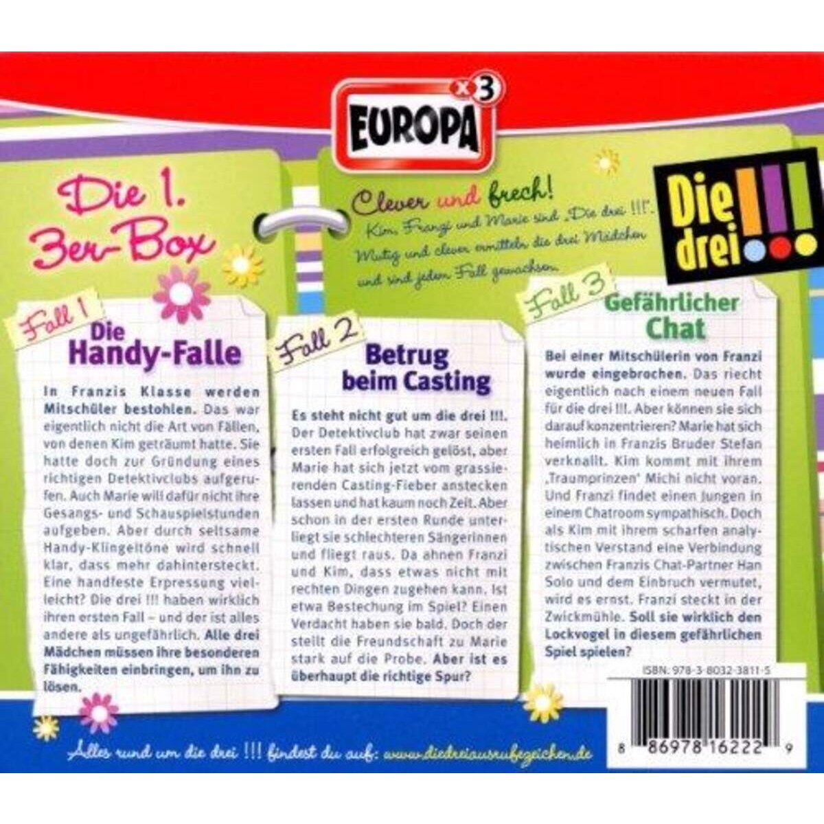 KOSMOS Europa Hörspiel-CD-Box !!! Folgen 1 - 3