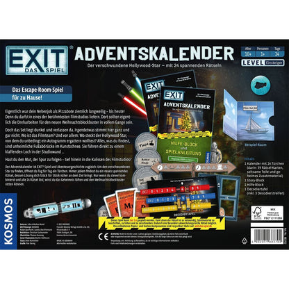 KOSMOS EXIT® Das Spiel Adventskalender 2023