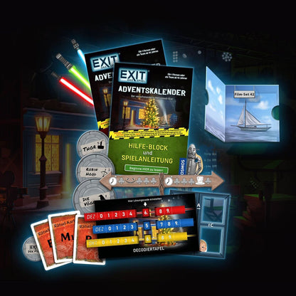 KOSMOS EXIT® Das Spiel Adventskalender 2023