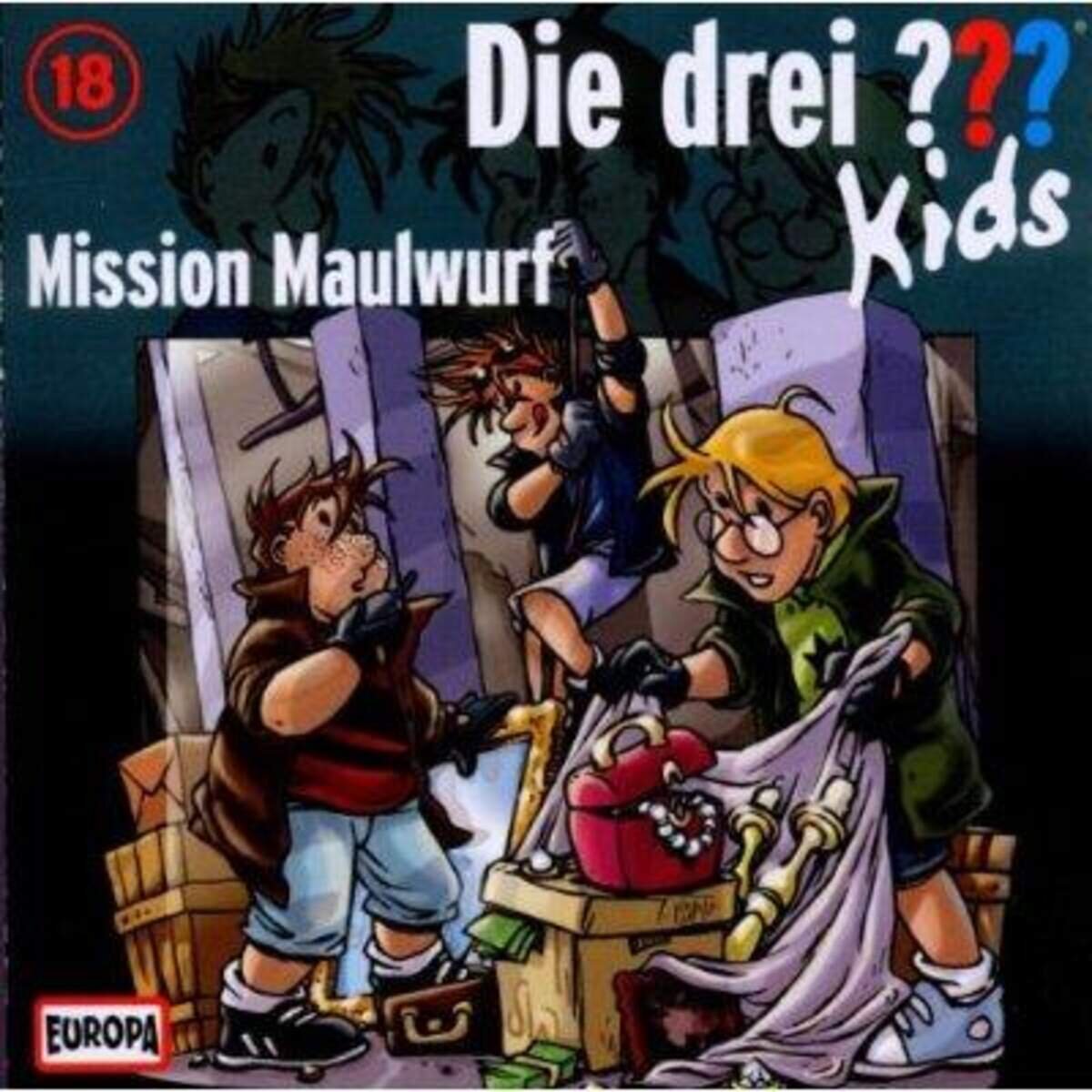 KOSMOS Hörspiel-CD ??? Kids 18 Mission Maulwurf
