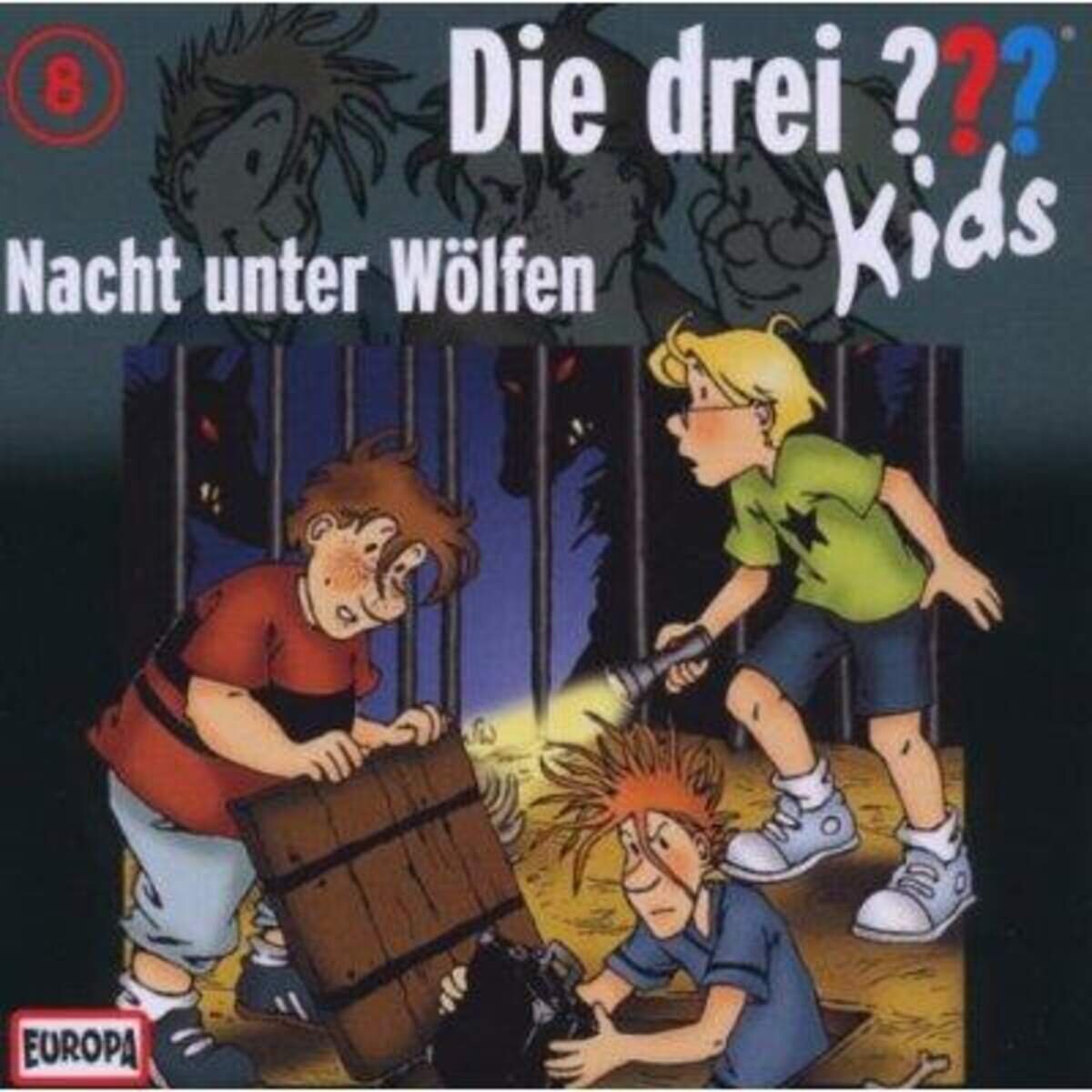 KOSMOS Hörspiel-CD ??? Kids 8 Nacht unter Wölfen