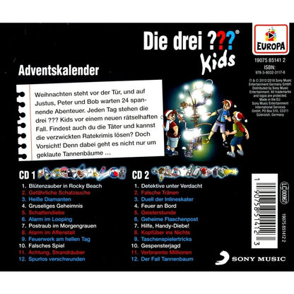 KOSMOS Hörspiel-CD Die drei ??? Kids Adventskalender