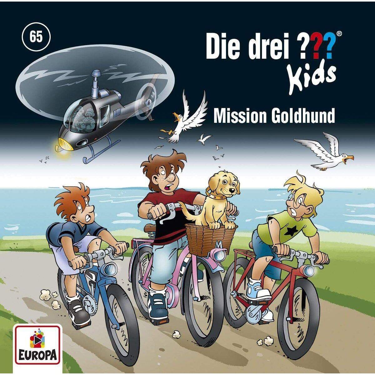 KOSMOS Hörspiel-CD ??? Kids 65 Mission Goldhund
