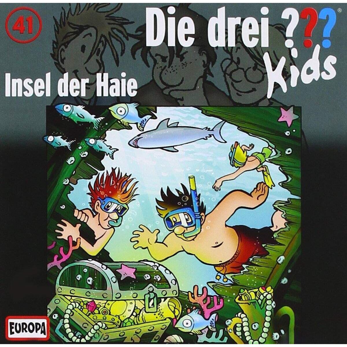 KOSMOS Hörspiel-CD ??? Kids 41 Insel der Haie