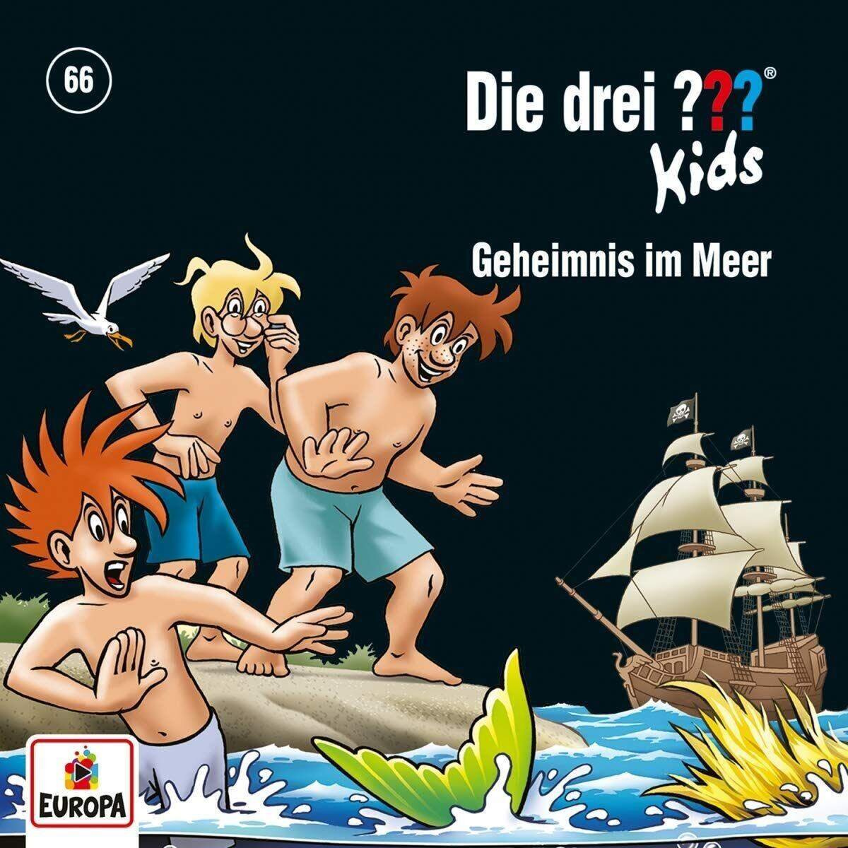 KOSMOS Hörspiel-CD ??? Kids 66 Geheimnis im Meer