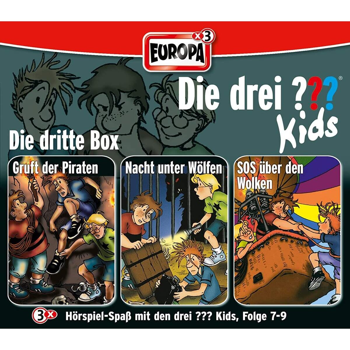 KOSMOS Hörspiel-CD-Box ??? Kids Folgen 7 - 9