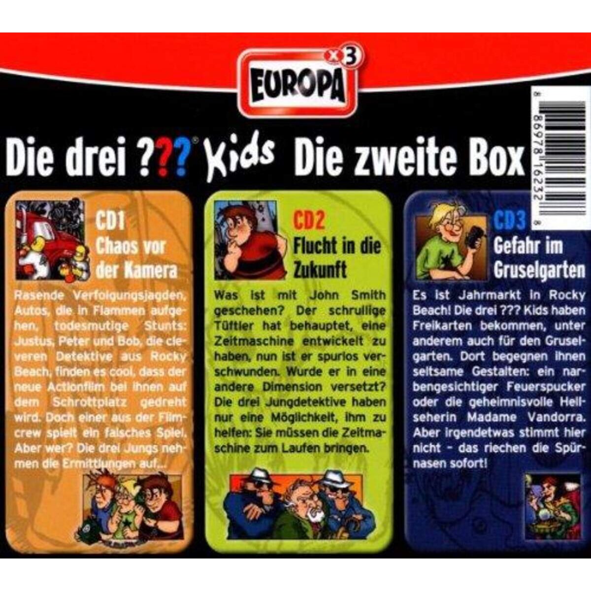 KOSMOS Hörspiel-CD-Box ??? Kids Folgen 4 - 6