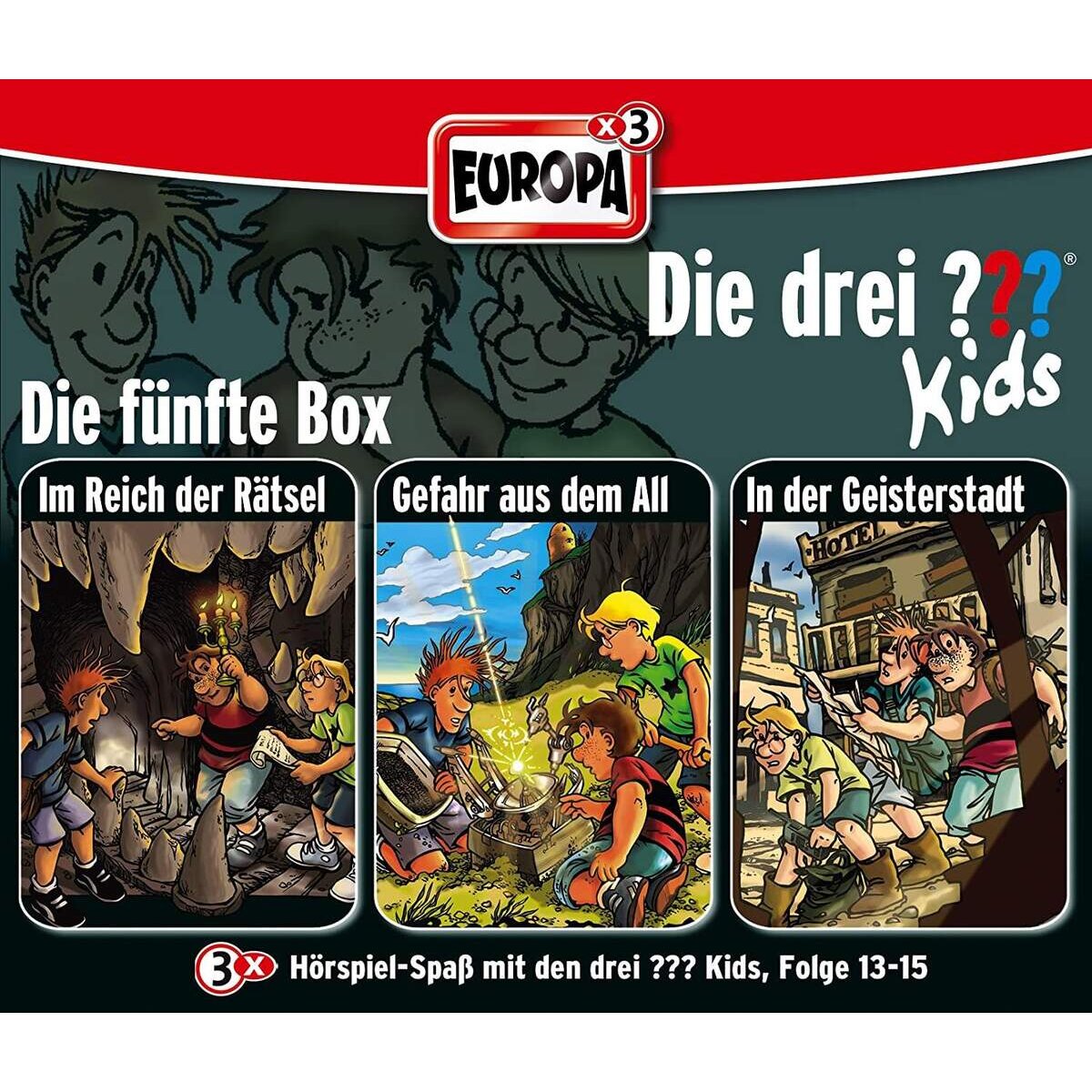 KOSMOS Hörspiel-CD-Box ??? Kids Folgen 13 - 15