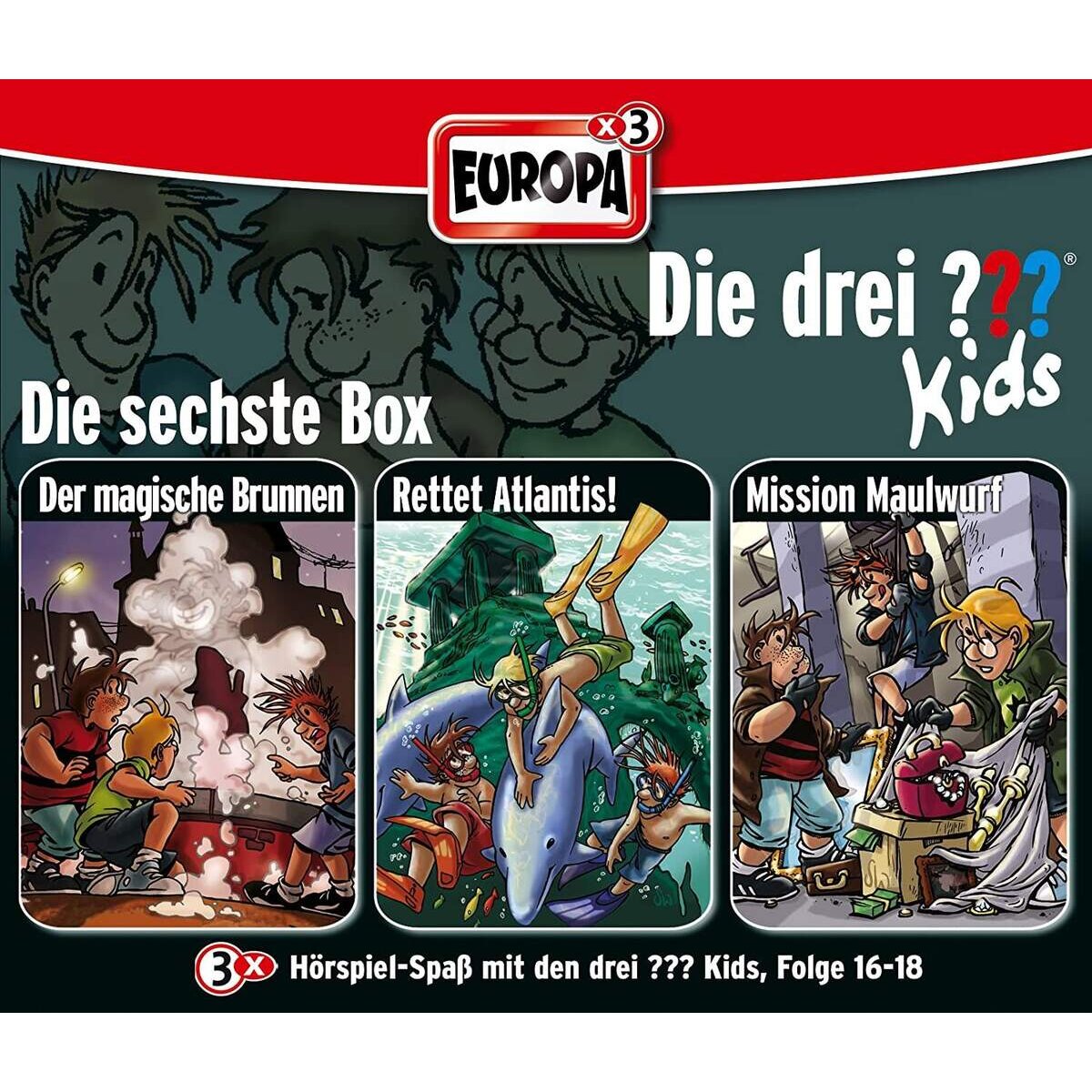 KOSMOS Hörspiel-CD-Box ??? Kids Folgen 16 - 18