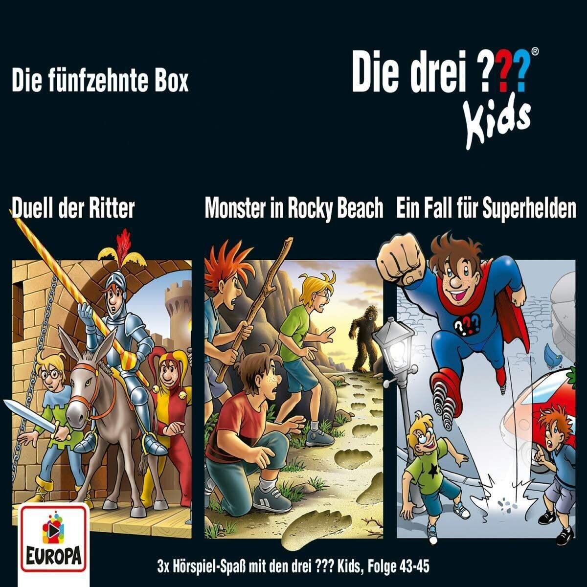 KOSMOS Hörspiel-CD-Box Die drei ??? Kids Folgen 43 - 45