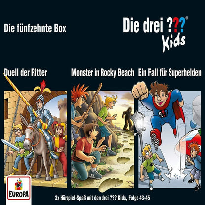 KOSMOS Hörspiel-CD-Box Die drei ??? Kids Folgen 43 - 45