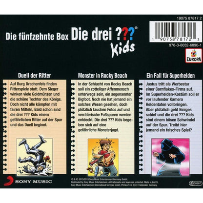 KOSMOS Hörspiel-CD-Box Die drei ??? Kids Folgen 43 - 45