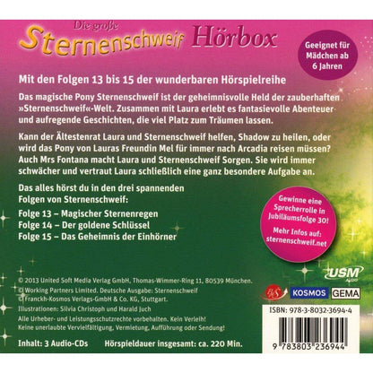 KOSMOS Hörspiel-CD-Box Sternenschweif Folgen 13 - 15