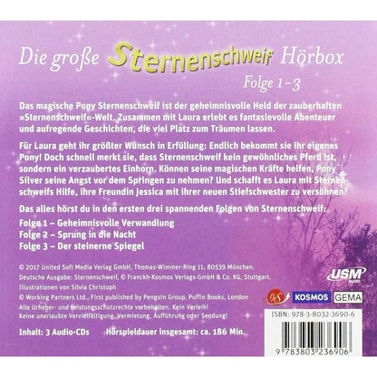 KOSMOS Hörspiel-CD-Box Sternenschweif Folgen 1 - 3