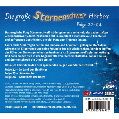 KOSMOS Hörspiel-CD-Box Sternenschweif Folgen 22 - 24