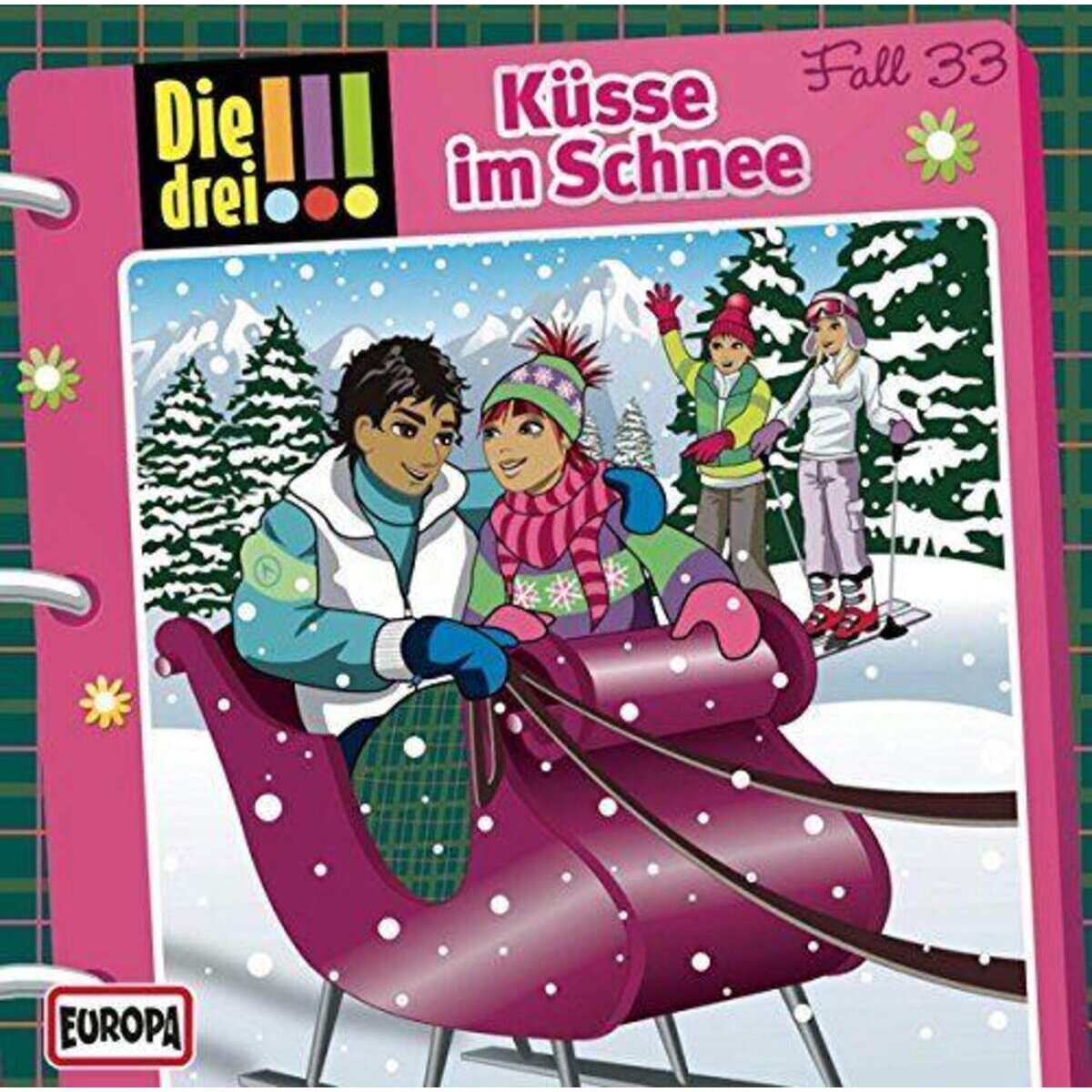 KOSMOS Hörspiel-CD Die drei !!! 33 Küsse im Schnee