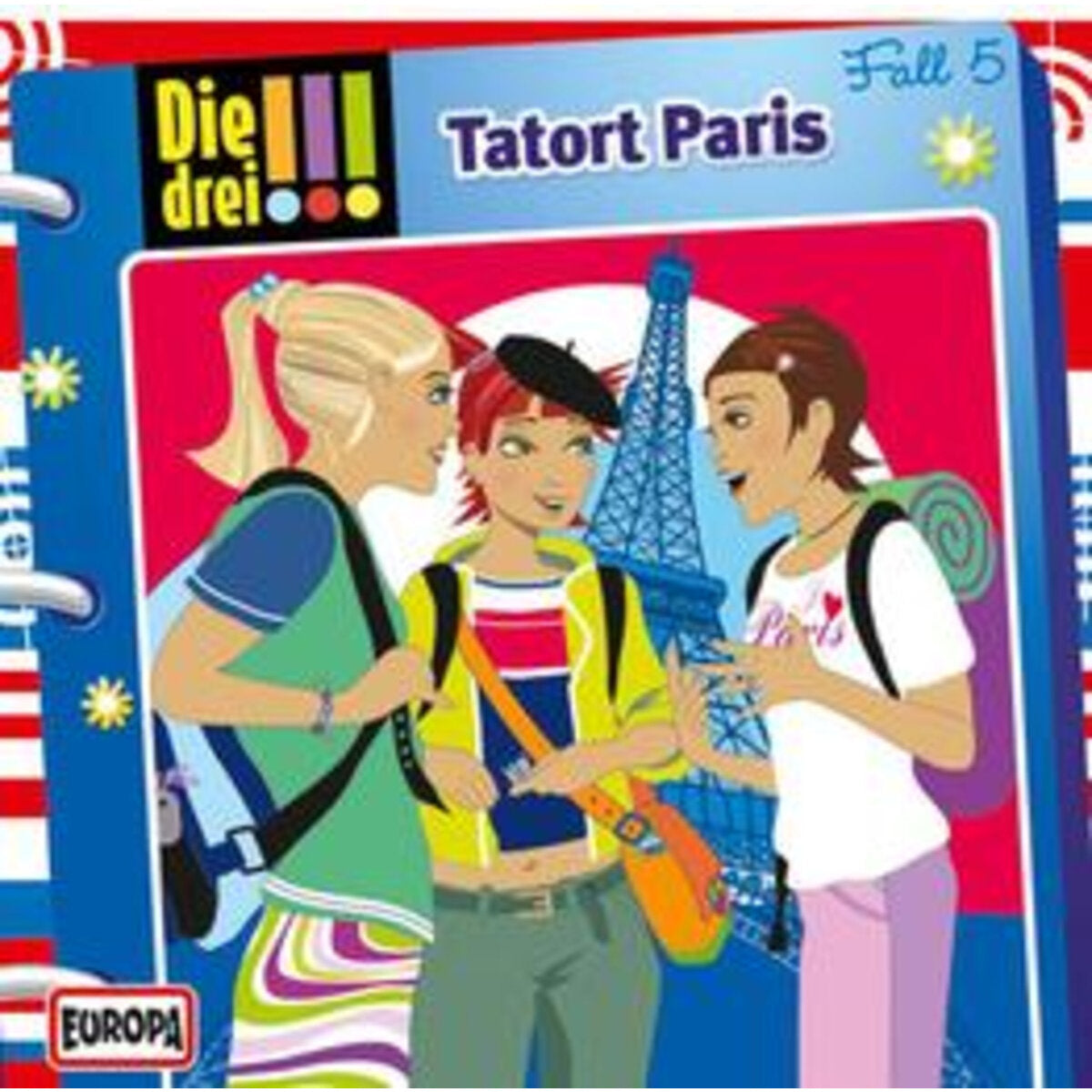 KOSMOS Hörspiel-CD Die drei !!! 5 Tatort Paris