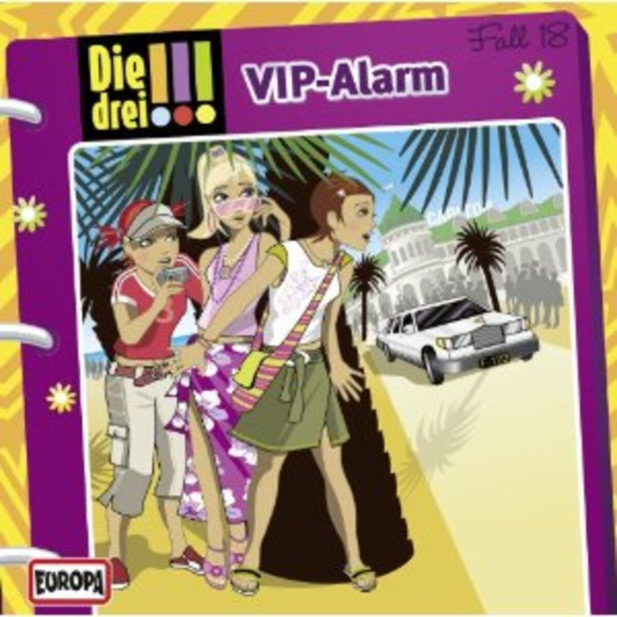 KOSMOS Hörspiel-CD Die drei !!! 18 V.I.P.-Alarm